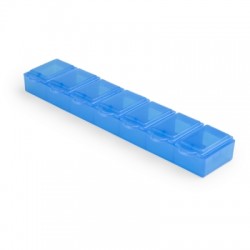 Pill box with 7 compartments