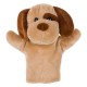 Plush dog, hand puppet | Obie