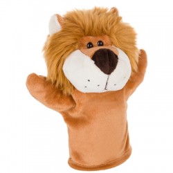 Plush lion, hand puppet | Hunter