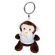 Plush monkey, keyring | Karly