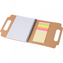 Memo holder, notebook A5, sticky notes