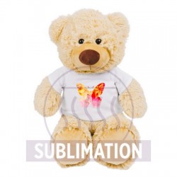 Plush teddy bear | Bernie Cream