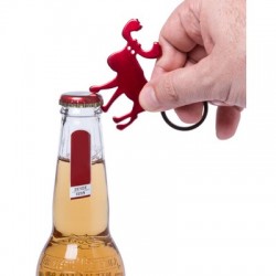Keyring, bottle opener "moose"