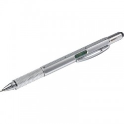 Długopis wielofunkcyjny, touch pen, linijka, poziomica
