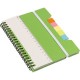 Memo holder, notebook, ruler, sticky notes