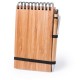 Bamboo notebook A6, ball pen