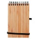 Bamboo notebook A6, ball pen