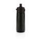 Hydrate leak proof lockable vacuum bottle, black