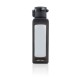 Squared lockable leak proof tritan water bottle, black