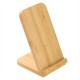 B'RIGHT bamboo wireless charger 10W, phone stand