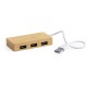 Bamboo USB hub 2.0