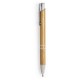 Bamboo ball pen, wheat straw details, metal clip