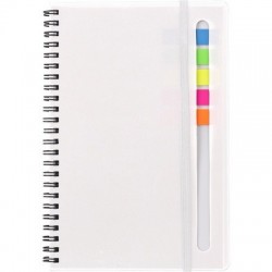 Memo holder, notebook approx. A5, sticky notes