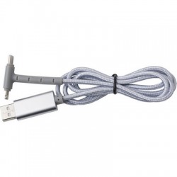 Charging and synchronization cable, phone stand