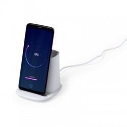 Wireless charger 5W, USB hub 2.0, pen holder, phone stand