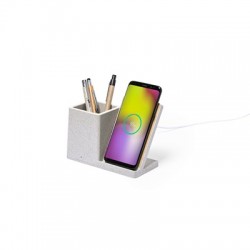 Wireless charger 10W, pen holder