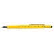 Multifunctional ball pen, ruler, spirit level, screwdriver, touch pen