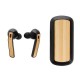 Bamboo Free Flow TWS earbuds in case
