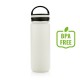Vacuum insulated leak proof wide mouth bottle