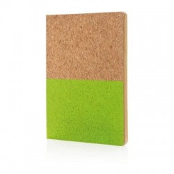 Eco cork notebook