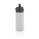 Hydrate leak proof lockable vacuum bottle, white