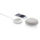 Wireless charging and speaker base with USB