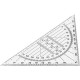Square with protractor