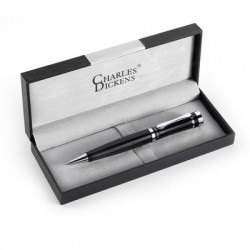 Charles Dickens ball pen in case
