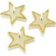 Star shaped candles set