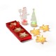 Star shaped candles set