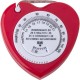 Measuring tape 1,5 m "heart" with BMI